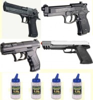 Una replica + 4 Botes de 2000 bb 0,20g